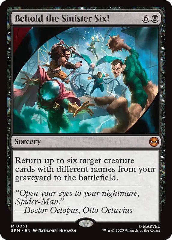 Behold the Sinister Six! - 51 - Mythic