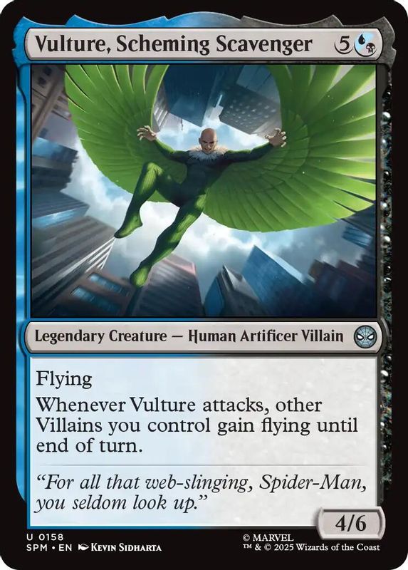 Vulture, Scheming Scavenger - 158 - Uncommon