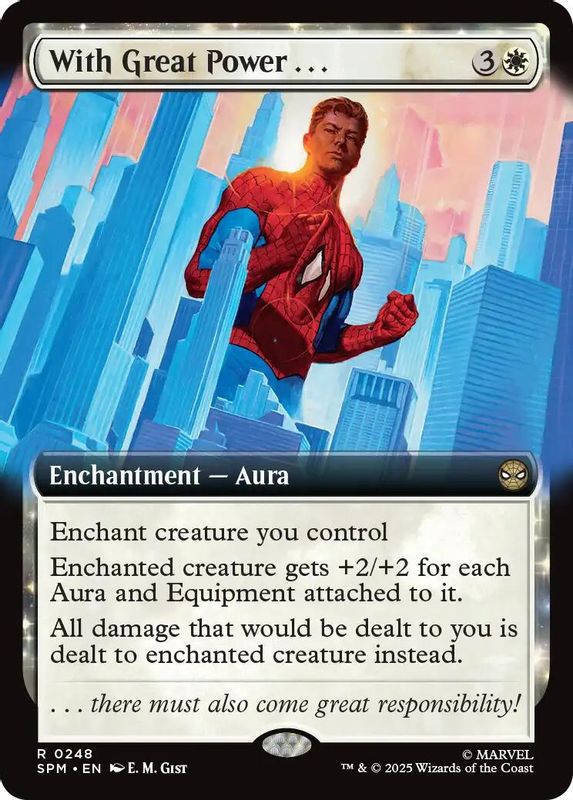 With Great Power... (Extended Art) - 248 - Rare