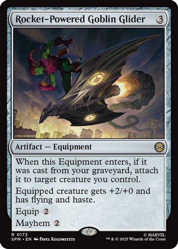 Rocket-Powered Goblin Glider - 172 - Rare