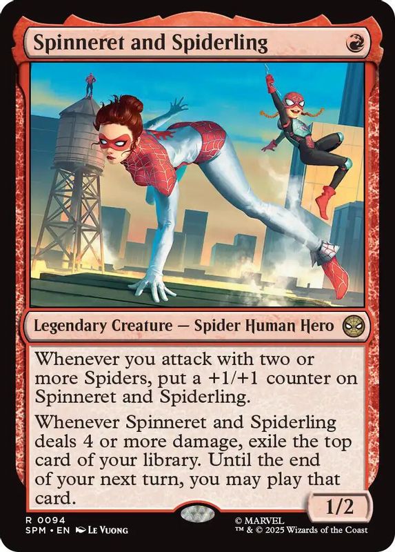 Spinneret and Spiderling - 94 - Rare