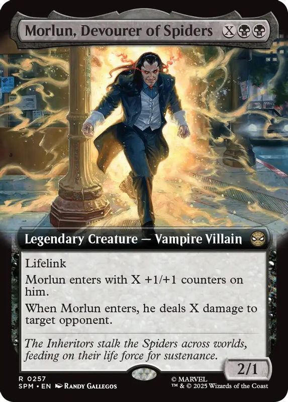 Morlun, Devourer of Spiders (Extended Art) - 257 - Rare