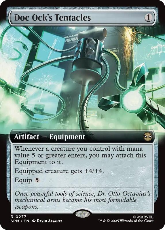 Doc Ock's Tentacles (Extended Art) - 277 - Rare