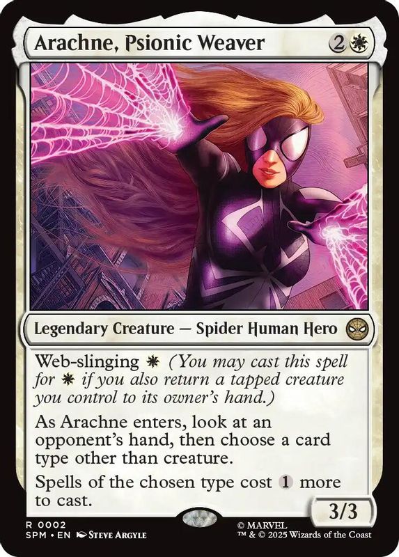 Arachne, Psionic Weaver - 2 - Rare