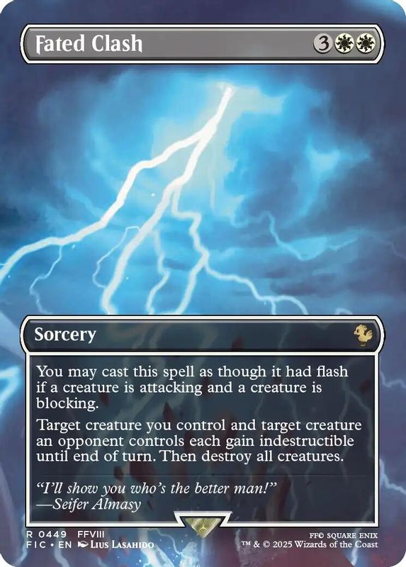 Fated Clash (Borderless) - 449 - Rare