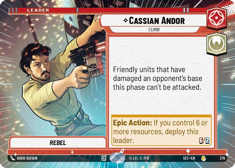 Cassian Andor - Climb! (Hyperspace) - 276 - Rare