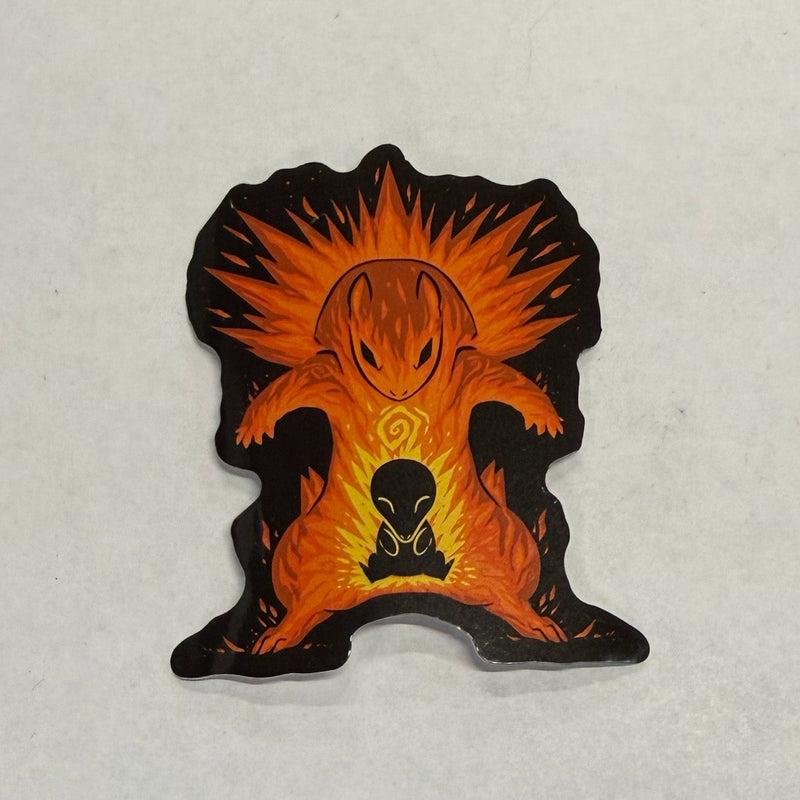 Cyndaquil evolve into Typhlosion #288