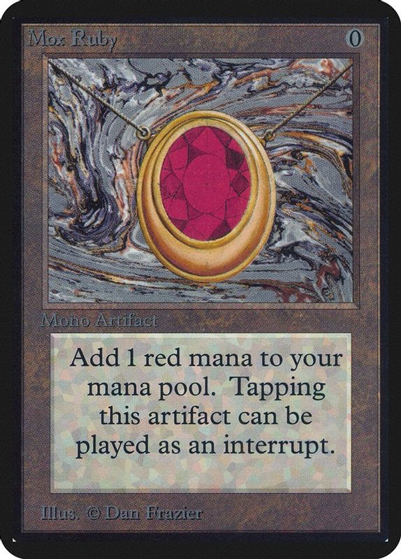 Mox Ruby - Rare