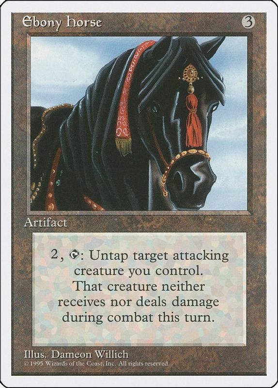 Ebony Horse - Rare