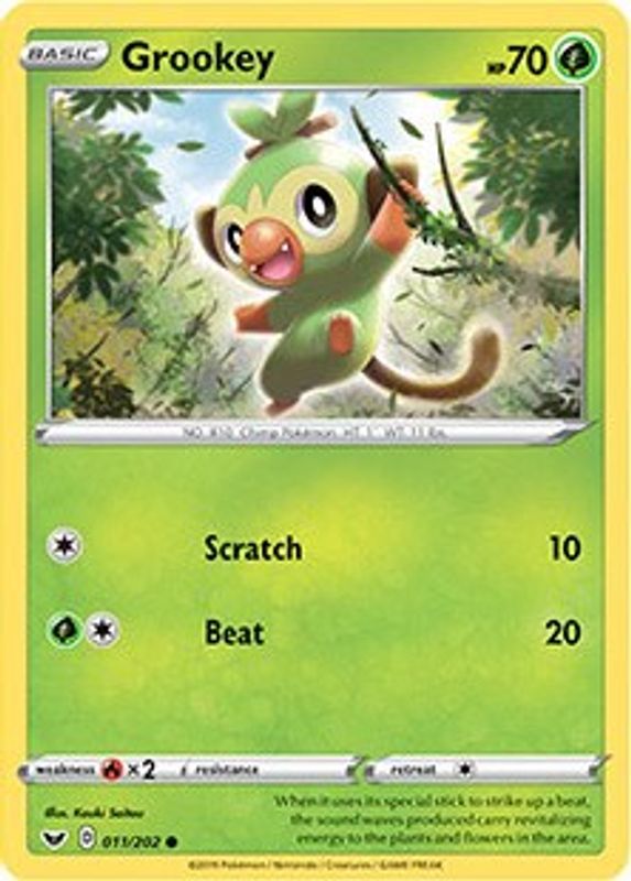 Grookey - 11/202 (Premium Collection) - 011/202 - Promo
