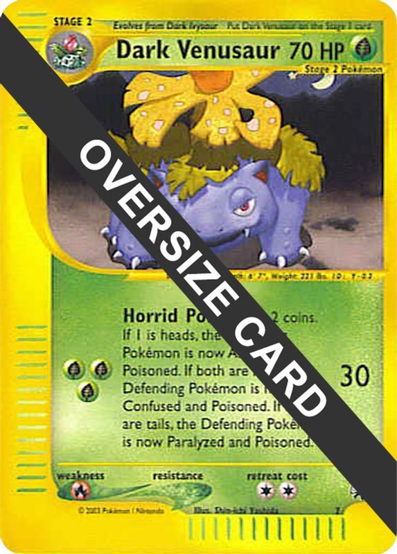 Dark Venusaur - 7 (Best of Game 7 Promo) - 007 - Promo