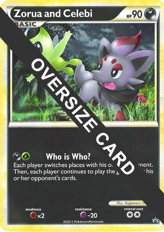 Zorua and Celebi (Black and White Tour Promo) - Promo