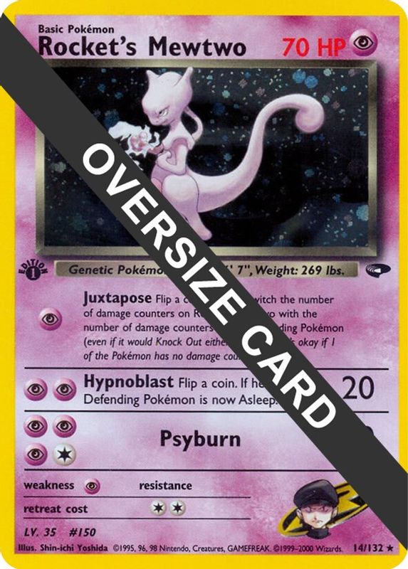 Rocket's Mewtwo - 14/132 - 014/132 - Promo