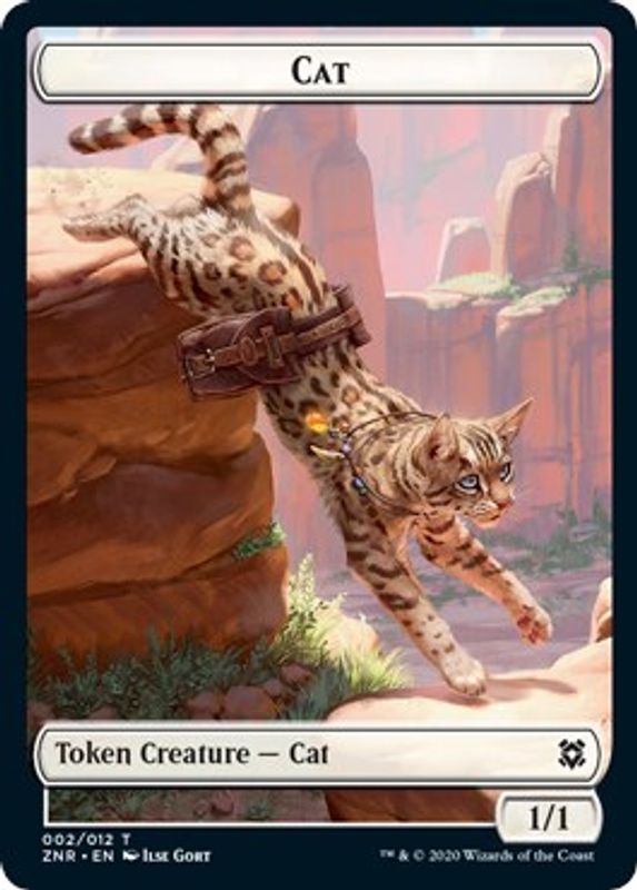 Cat // Construct Double-sided Token - Token