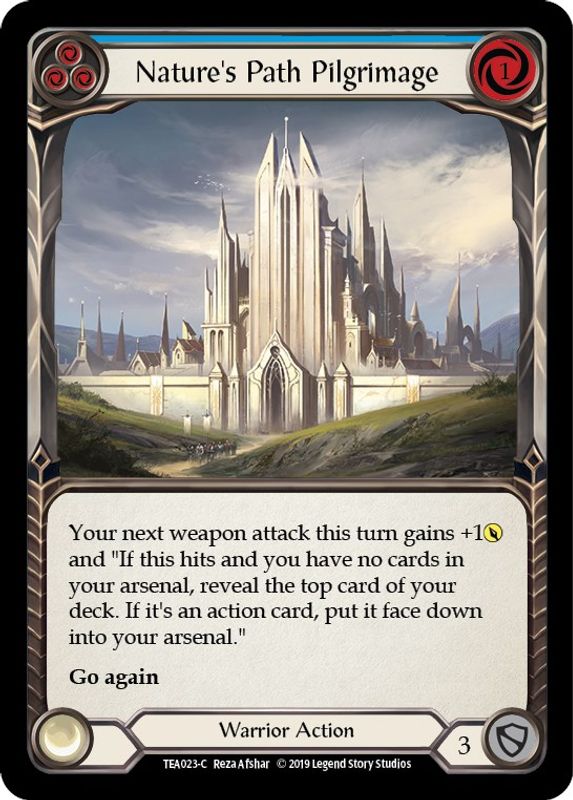 Nature's Path Pilgrimage (Blue) - TEA023 - Common