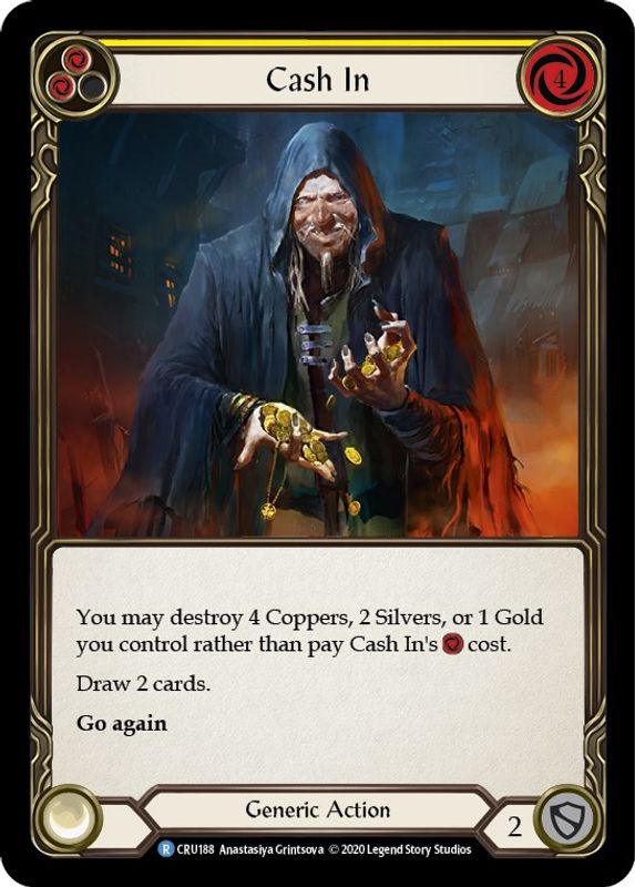 Cash In - CRU188 - Rare