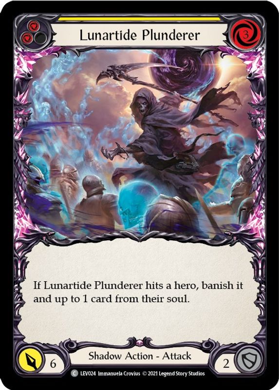 Lunartide Plunderer (Yellow) - LEV024 - Common