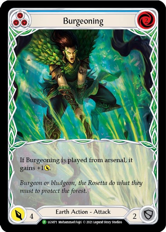 Burgeoning (Blue) - LGS071 - Promo