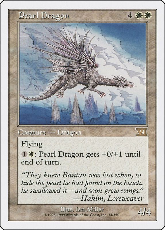 Pearl Dragon - Rare