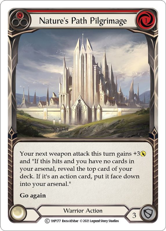 Nature's Path Pilgrimage (Red) - 1HP177 - Common