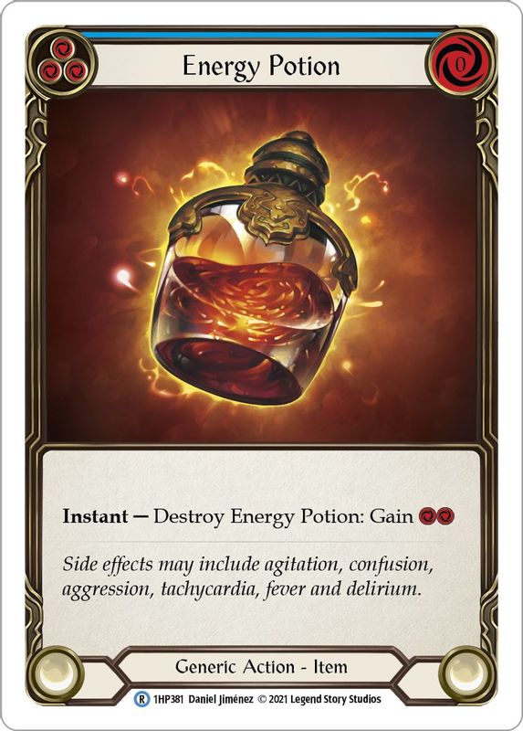 Energy Potion - 1HP381 - Rare
