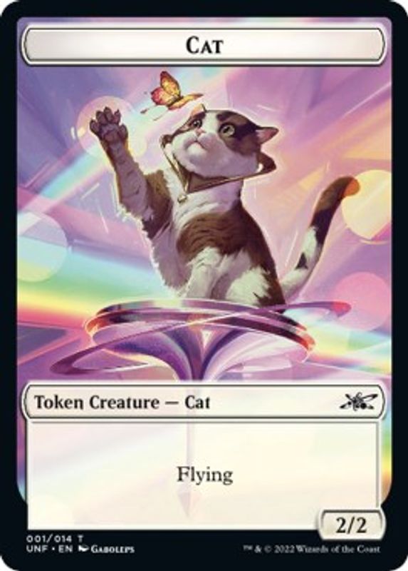 Cat // Balloon Double-sided Token - Token