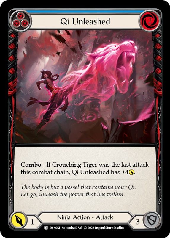 Qi Unleashed (Blue) - DYN061 - Common