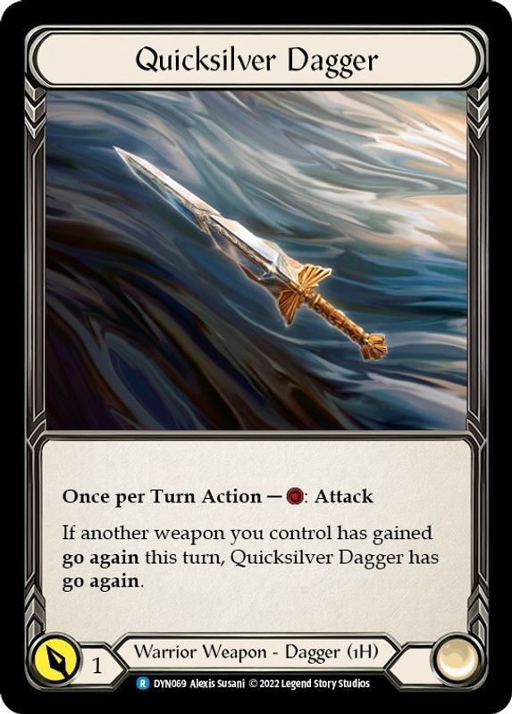 Quicksilver Dagger (DYN069) - DYN069 - Rare
