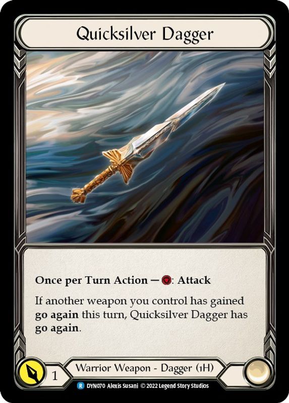 Quicksilver Dagger (DYN070) - DYN070 - Rare