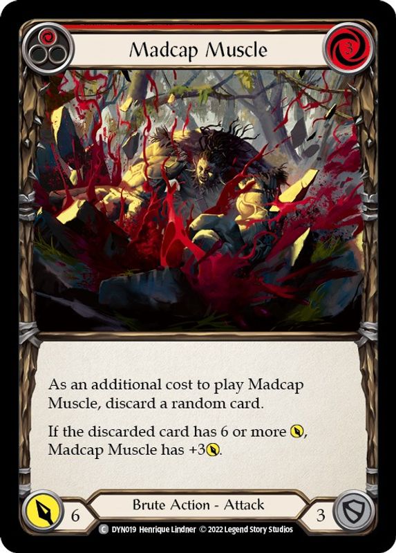 Madcap Muscle (Red) - DYN019 - Common