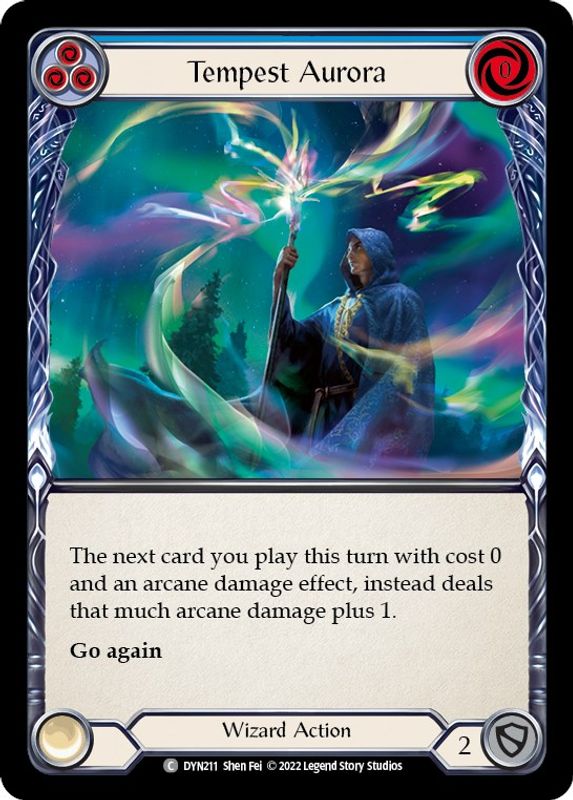 Tempest Aurora (Blue) - DYN211 - Common