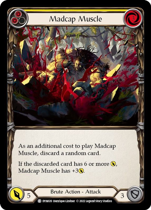 Madcap Muscle (Yellow) - DYN020 - Common