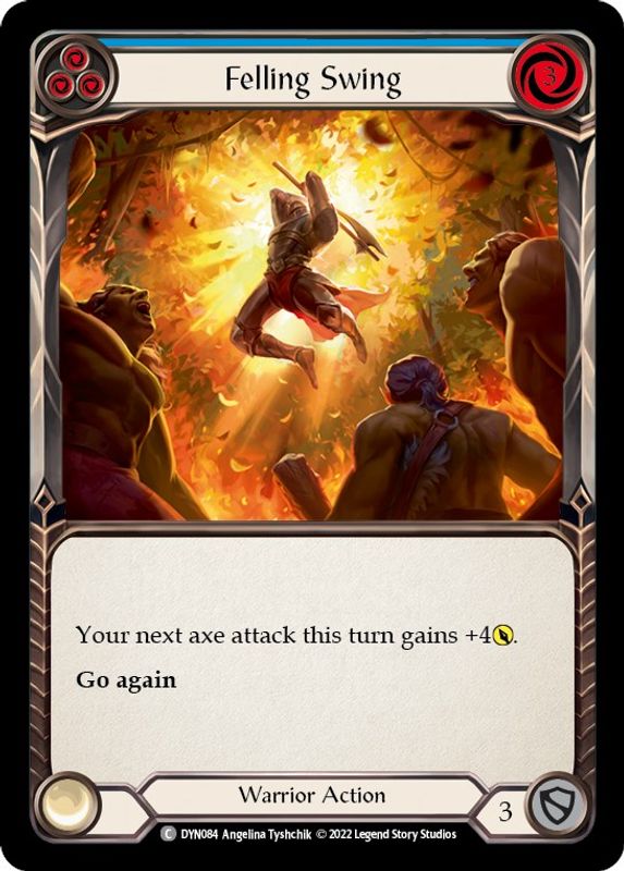 Felling Swing (Blue) - DYN084 - Common