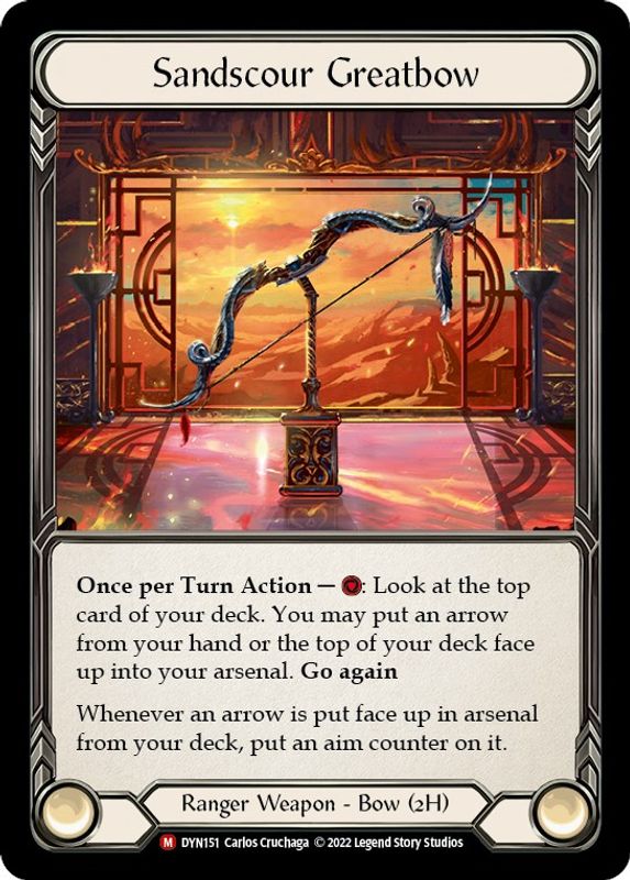 Sandscour Greatbow - DYN151 - Majestic