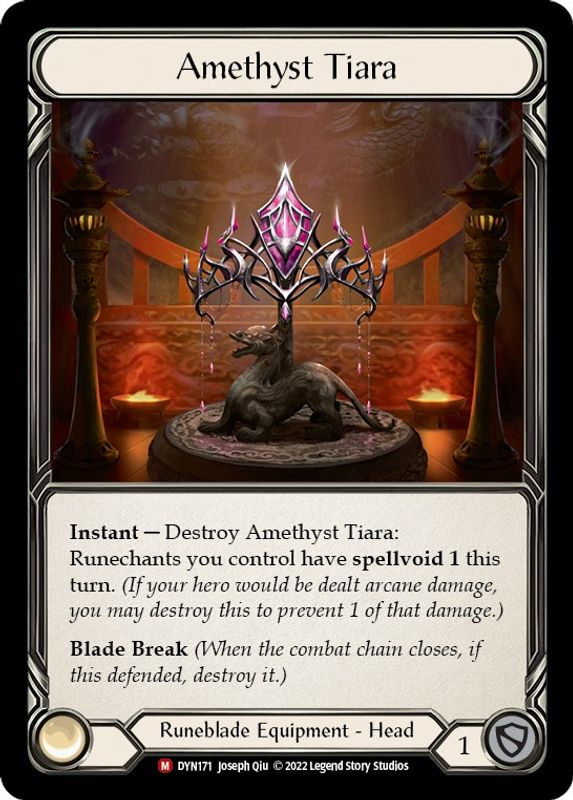 Amethyst Tiara - DYN171 - Majestic