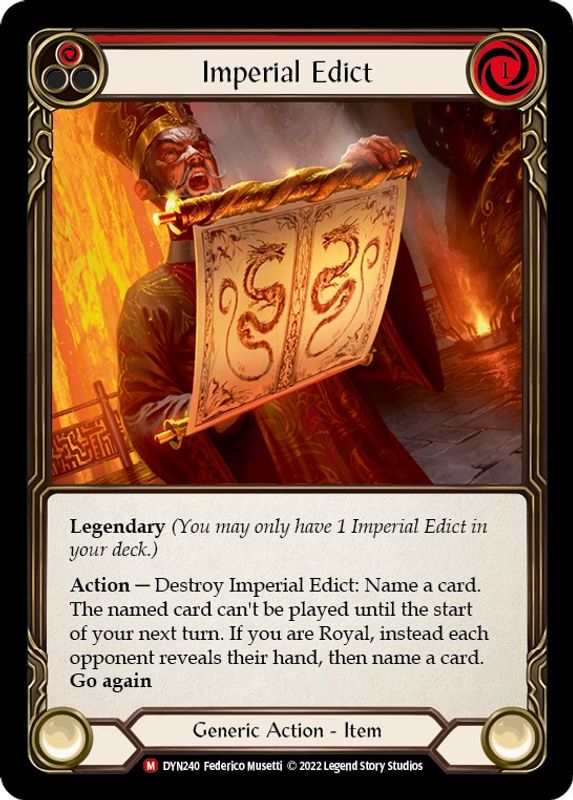 Imperial Edict - DYN240 - Majestic