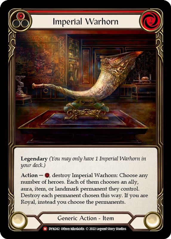 Imperial Warhorn - DYN242 - Majestic