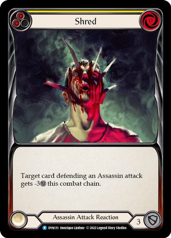 Shred (Yellow) - DYN131 - Rare