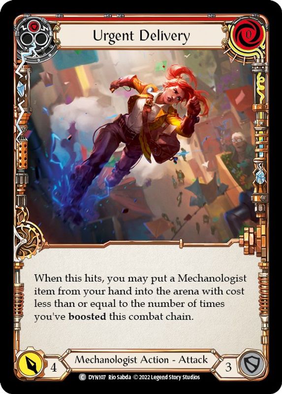Urgent Delivery (Red) - DYN107 - Common