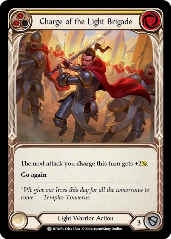 Charge of the Light Brigade (Yellow) - DTD073 - Common