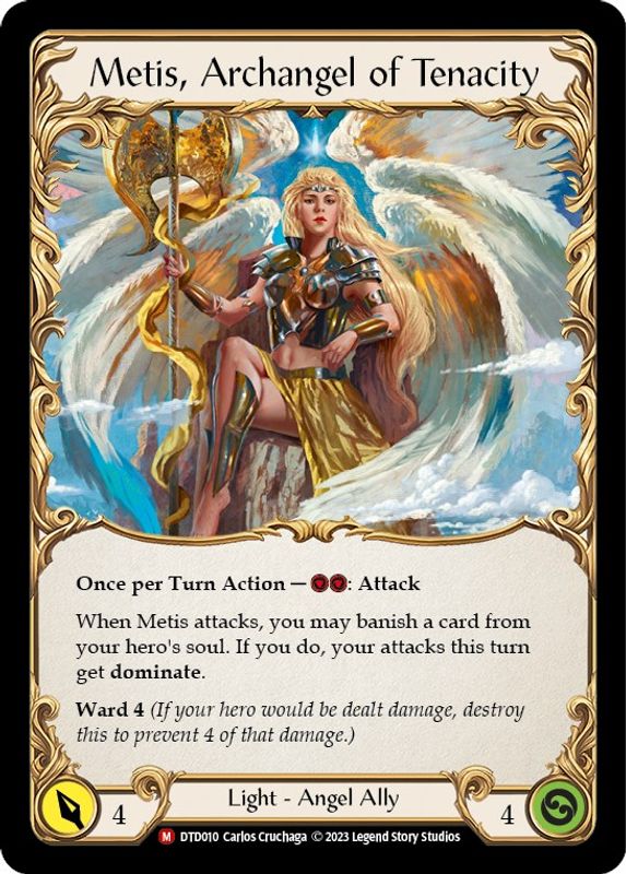Figment of Tenacity // Metis, Archangel of Tenacity - DTD010 - Majestic