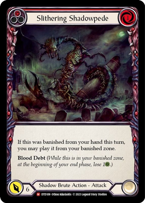 Slithering Shadowpede - DTD109 - Majestic
