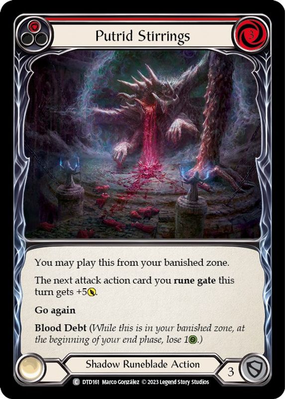 Putrid Stirrings (Red) - DTD161 - Common