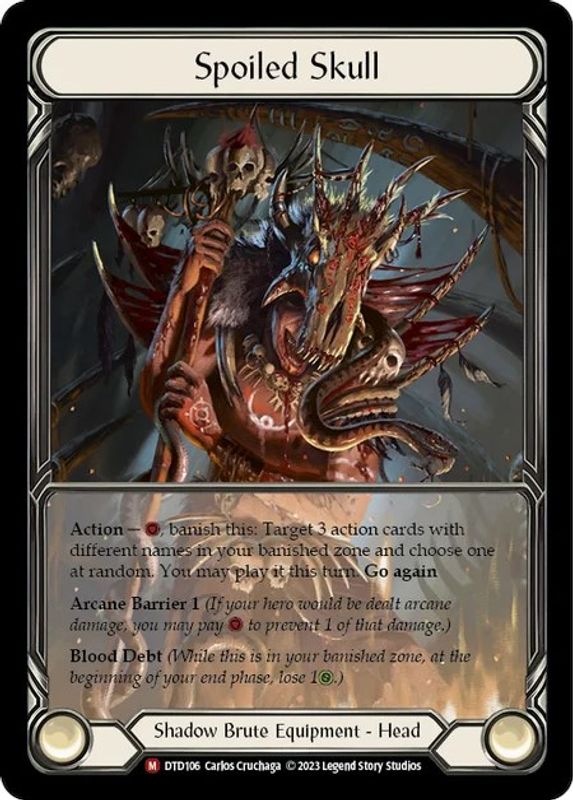 Spoiled Skull (Extended Art) - DTD106 - Majestic