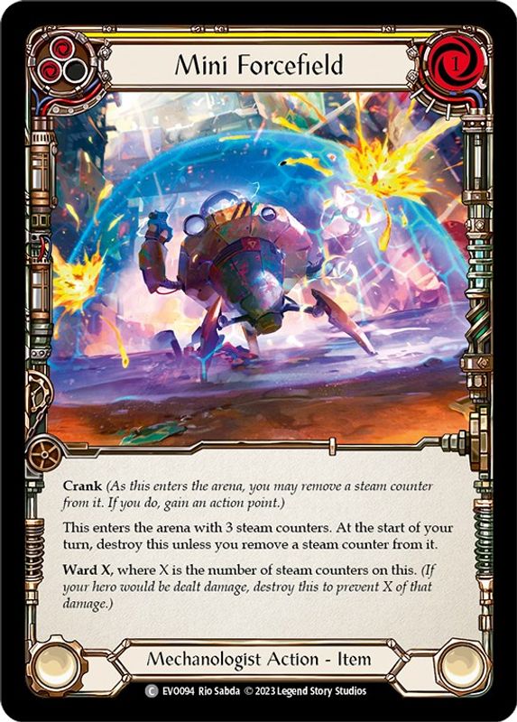 Mini Forcefield (Yellow) - EVO094 - Common