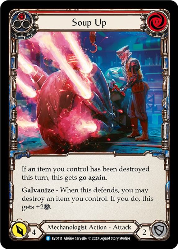 Soup Up (Red) - EVO111 - Rare