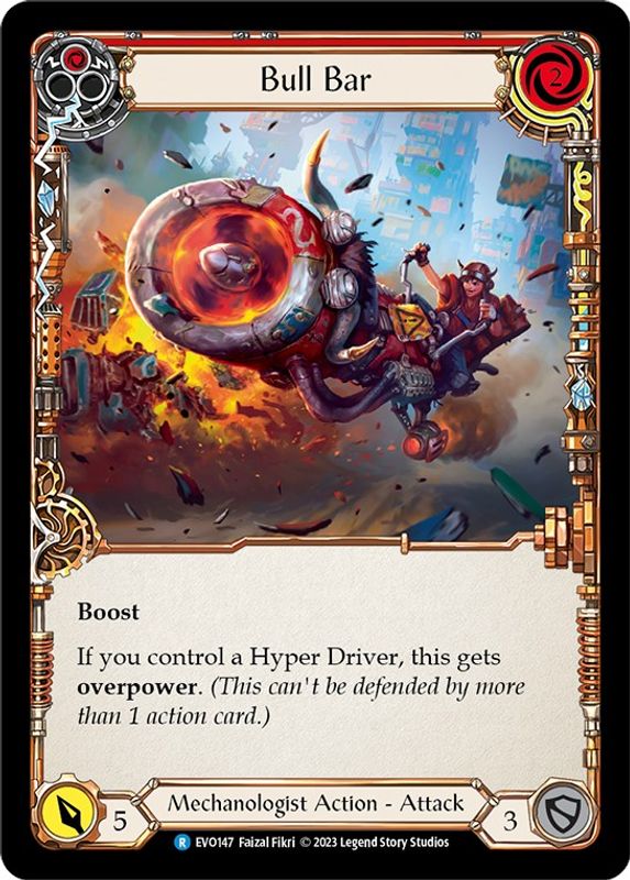 Bull Bar (Red) - EVO147 - Rare