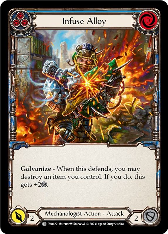 Infuse Alloy (Blue) - EVO122 - Common