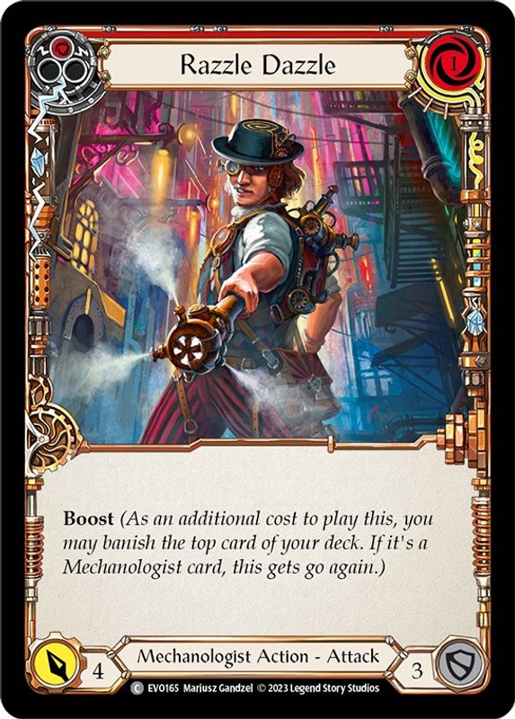 Razzle Dazzle (Red) - EVO165 - Common