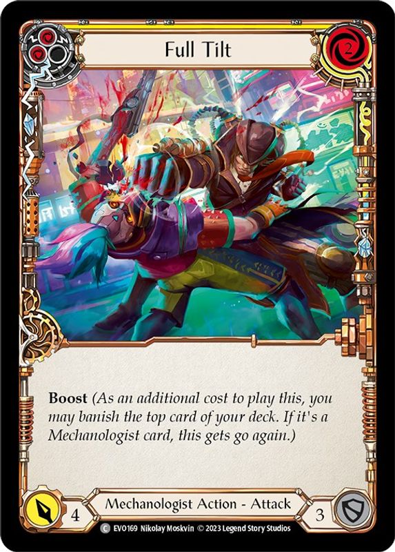 Full Tilt (Yellow) - EVO169 - Common